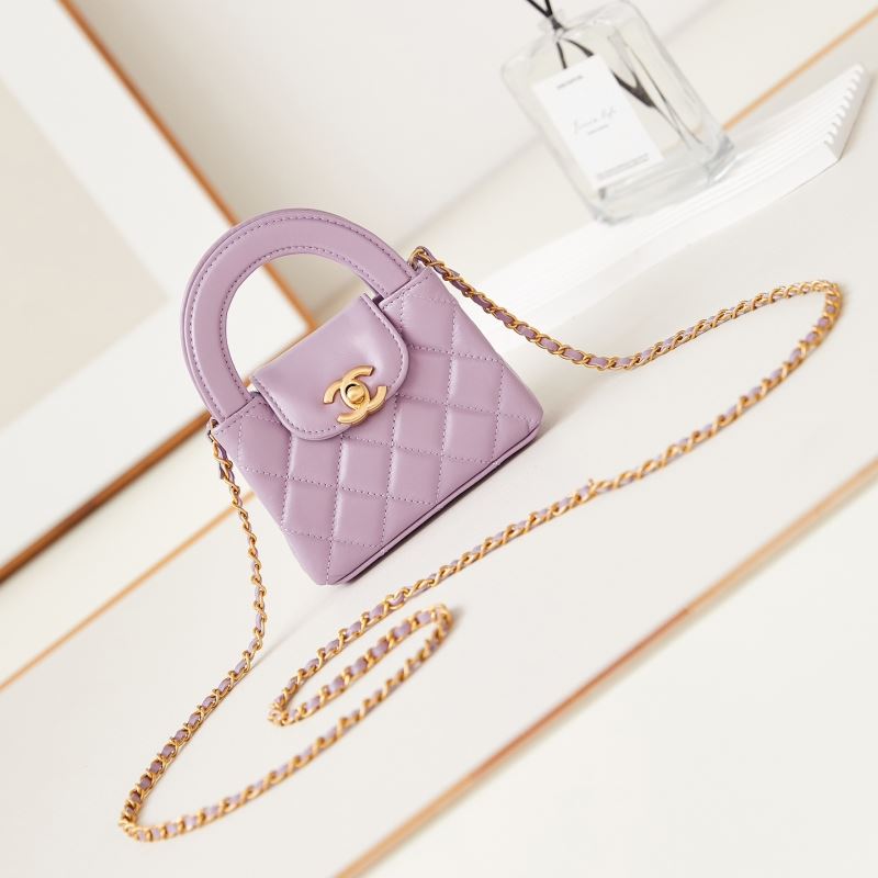 Ch**el top handle bags